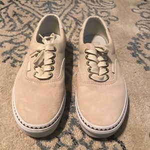 NWOT Vans Sneakers. Suede and Canvas